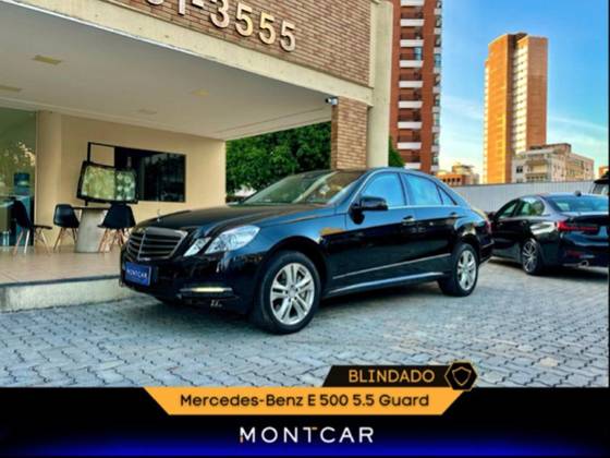 MERCEDES-BENZ E 500 5.5 GUARD VR4 V8 GASOLINA 4P AUTOMÁTICO